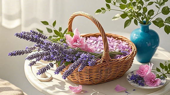 熏衣草花卉特寫細節(jié) 高清圖片免費下載指南